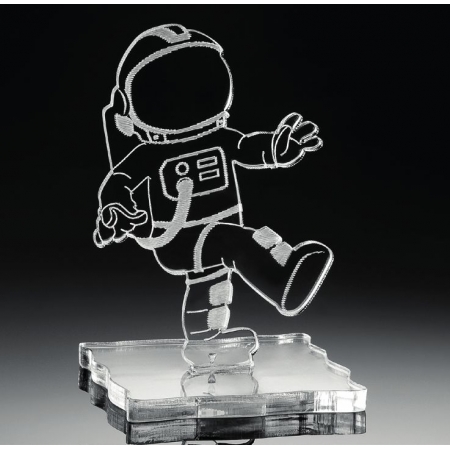 Plexiglass Αστροναυτης Με Βαση - ΚΩΔ:M4477-Ad