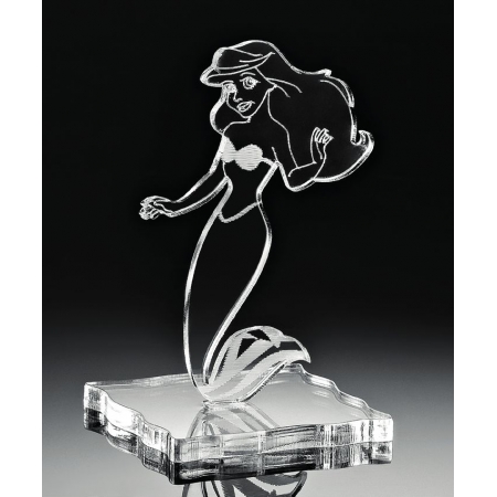 Plexiglass Αριελ Γοργονα Με Βαση - ΚΩΔ:M4483-Ad