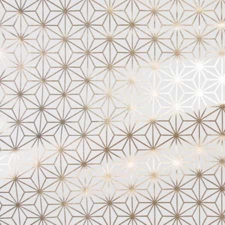 Πουγκι Μακροστενο Με Τυπωμα Χρυσο Και Γεωμετρικο Σχεδιο - 6Χ19 - ΚΩΔ:376019-Nt