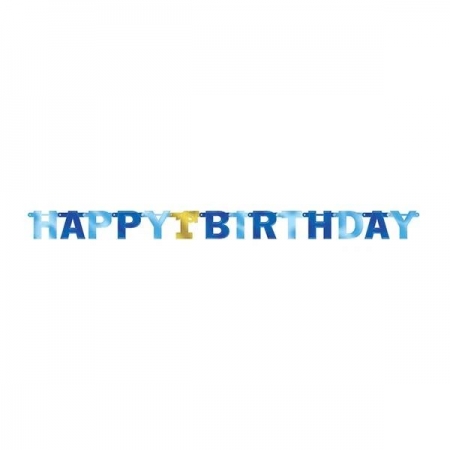 Banner "1St Birthday"  - ΚΩΔ:120287-Bb