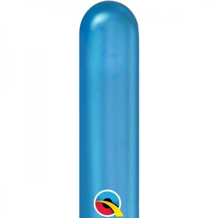 Chrome Μπλε Λατεξ Μπαλονι 260 Κατασκευης - ΚΩΔ:58284-Bb