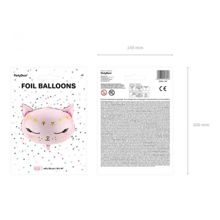 Μπαλονια Foil 19''(48Cm)  Γατουλα - ΚΩΔ:Fb47-Bb
