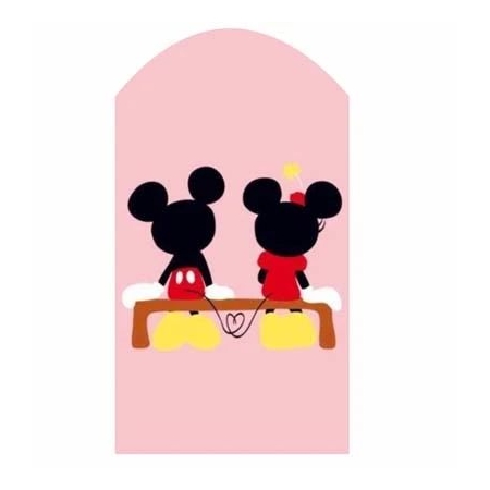Ξυλινο Διακοσμητικο Mickey & Minnie 10Εκατ. - ΚΩΔ:D16001-114-Bb