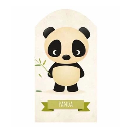 Ξυλινο Διακοσμητικο Panda 10Εκατ. - ΚΩΔ:D16001-120-Bb