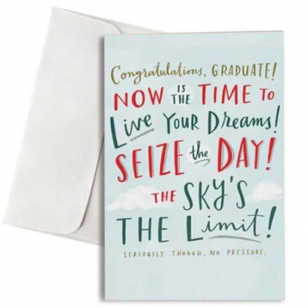 Ευχετηρια Καρτα Αποφοιτησης Με Φακελο Sky Is The Limit - ΚΩΔ:Vc1702-59-Bb