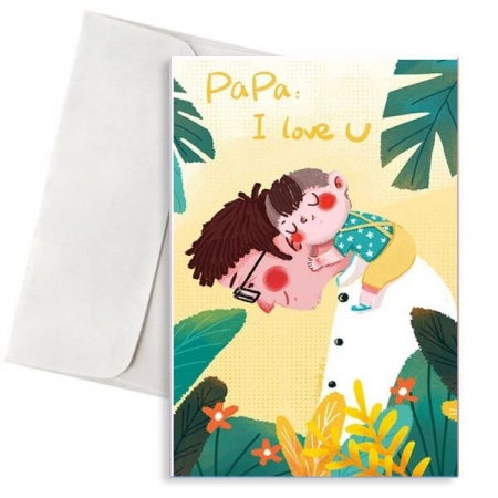 Καρτα Papa I Love You Με Φακελο - ΚΩΔ:Xk14001K-4W-Bb