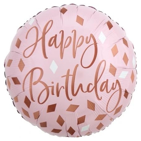 Μπαλονι Foil 17"(43Cm) Blush Birthday – ΚΩΔ.:542116-Bb