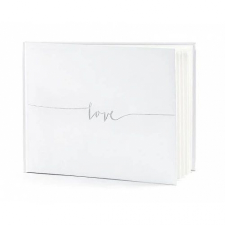 Λευκο Βιβλιο Ευχων Love 24X18.5Cm - ΚΩΔ:Kwap51-Bb