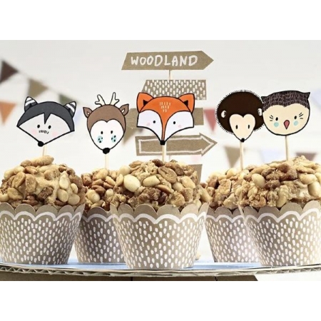 Cupcake Kit Ζωα Δασους Woodland - ΚΩΔ:Zfm1-Bb