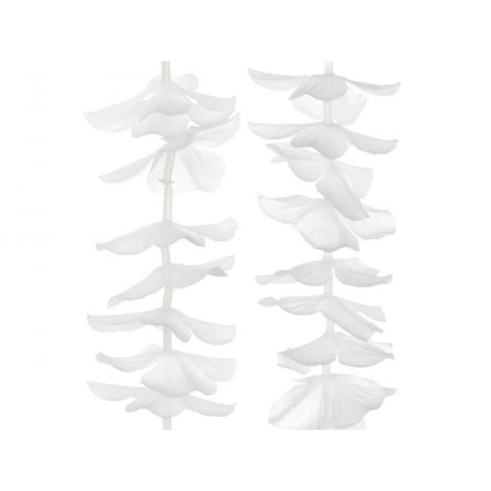 Διακοσμητικο Backdrop Με Λευκα Λουλουδια 180Cm - ΚΩΔ:Gnt2-008-Bb