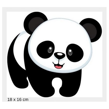 Ξυλινο Panda Με Laser Cut Κοπη Περιμετρικα 18Χ16Cm - ΚΩΔ:Mpoae17-18-Al