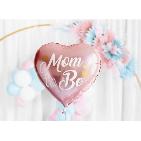 Μπαλόνι Foil 14"(35Cm) Mom to Be Ροζ - ΚΩΔ:FB92-081-BB