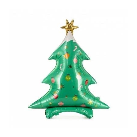 Μπαλόνι Foil 78X94cm Χριστουγεννιάτικο Δέντρο Standing - ΚΩΔ:FB114-BB