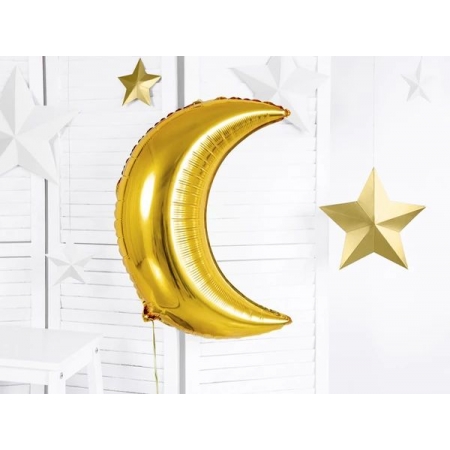 Μπαλόνι Foil 24"(60cm) Χρυσό Φεγγάρι - ΚΩΔ:FB16M-019-BB