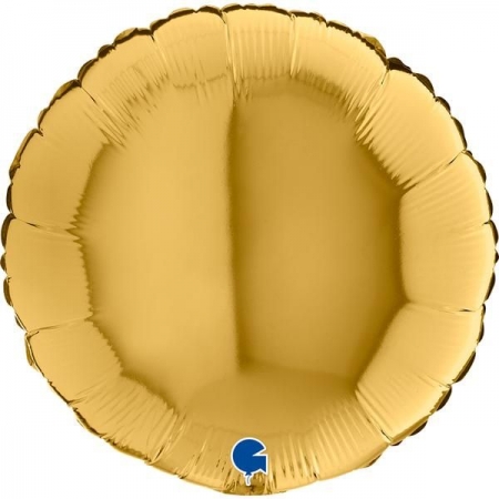 Μπαλόνι Foil 18''(45cm) Χρυσό Στρογγυλό - ΚΩΔ:18102-BB