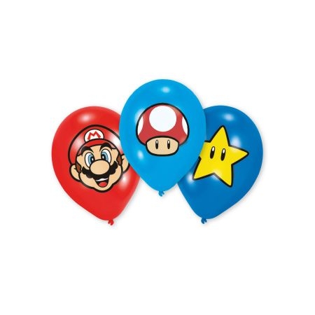 Μπαλόνι Latex 11''(28cm) Super Mario Bros - ΚΩΔ:9901999-BB