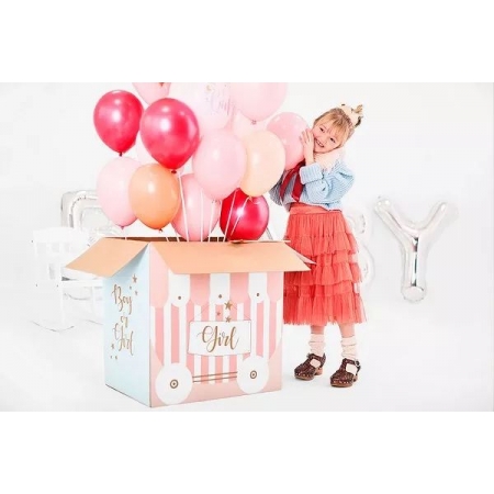 Κουτί για Μπαλόνια Boy or Girl - Gender Reveal 60X40X60cm - ΚΩΔ:KPB2-BB