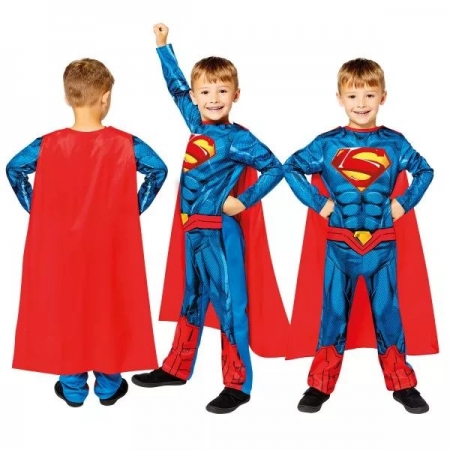 Παιδική Στολή Superman - ΚΩΔ:9910132-BB