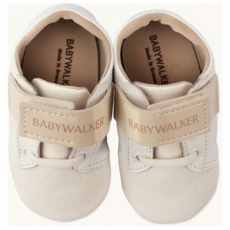 Παπουτσάκια Babywalker για Αγόρι - Ελαστικό Σνίκερ - Ζευγάρι - ΚΩΔ:MI1092-BW