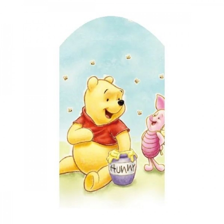 Ξύλινο Διακοσμητικό Winnie the Pooh 10X5.5cm - ΚΩΔ:D19W08-53-BB