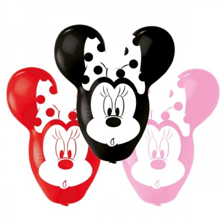 Μπαλόνι Latex 55.8cm Αφτιά Minnie Mouse - ΚΩΔ:9903670-BB
