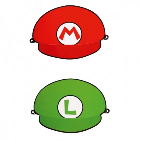 Καπέλο Παρτυ Super Mario 18.1X12.4cm - ΚΩΔ:9901544-BB