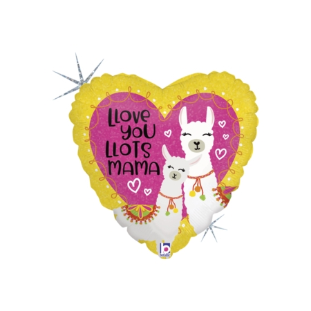 Μπαλόνι Foil 46cm Love you Mama Lama - ΚΩΔ:36787H-BB