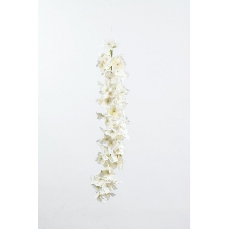 Γιρλάντα γλιτσίνια λευκή 60cm - ΚΩΔ:3045019W-RD