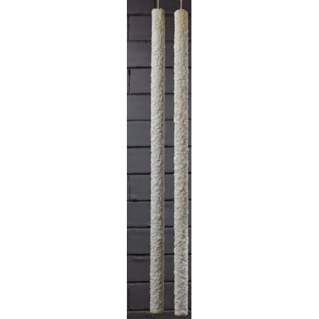 Κεριά Ζεύγος Ζαγρέ 120cm - ΚΩΔ:KERZAGRE120-NU