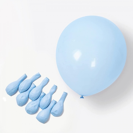 Μπαλόνι Latex 32cm Macaron Γαλάζιο - ΚΩΔ:2071205-BB