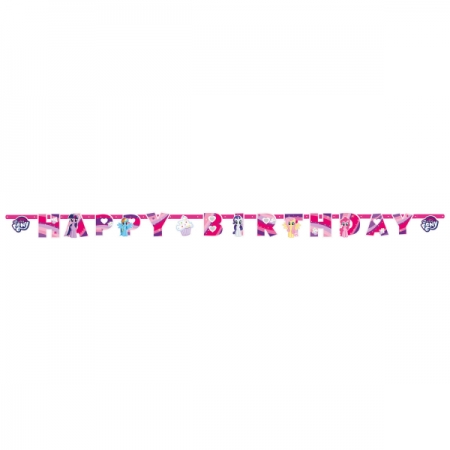 Γιρλάντα Happy Birthday Μικρό μου Πόνυ 200X15cm - ΚΩΔ:9902514-BB