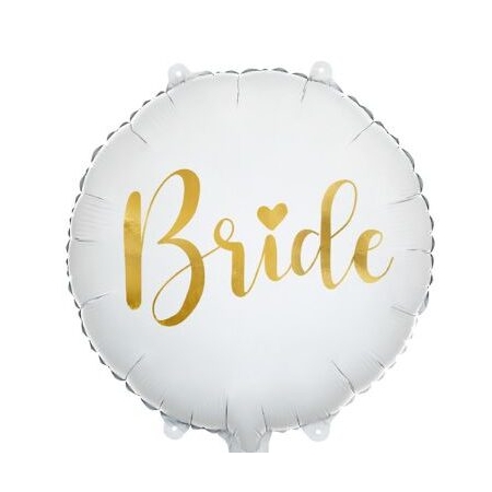 Μπαλόνι Foil 45cm Bride Λευκό - ΚΩΔ:FB138-BB