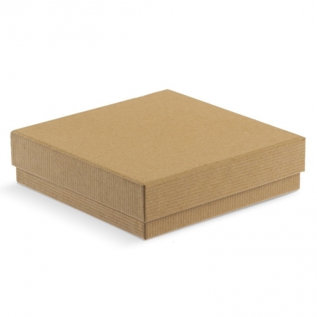 Χάρτινο Κουτί Πλακέ 15x15x4cm - ΚΩΔ:81463-PR