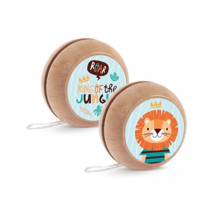 Ξύλινο yo-yo Λιοντάρι 5cm - ΚΩΔ:M958-PR