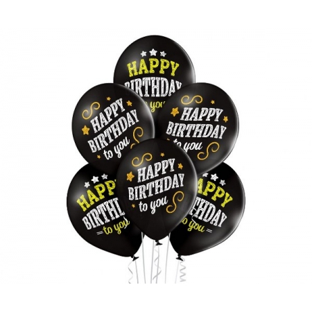 Μπαλόνι Latex “Happy Birthday to You” 30cm - ΚΩΔ:5000271-1-BB