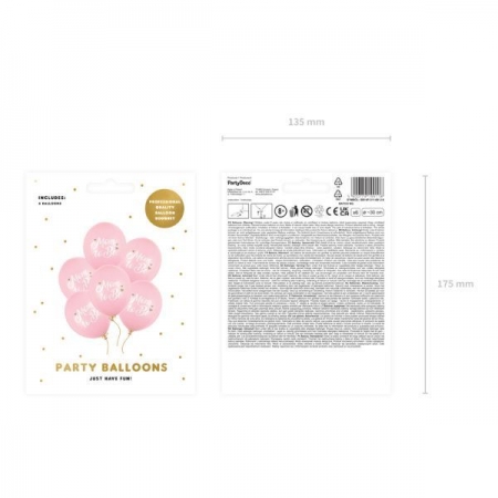 Ροζ Latex Μπαλόνι “Mom to Be” 30cm - ΚΩΔ:SB14P-311-081J-BB