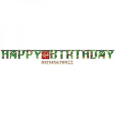 Banner TNT Party Happy Birthday Με Ηλικία 320x25.4cm - ΚΩΔ:120273-BB