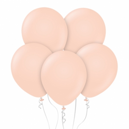 Μπαλόνια Latex Macaron Ροδακινί 30cm - ΚΩΔ:CB-1KBS-BB