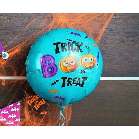 Mπαλόνι Foil Boo - Trick or Treat 36cm - ΚΩΔ:FG-OBOO-BB
