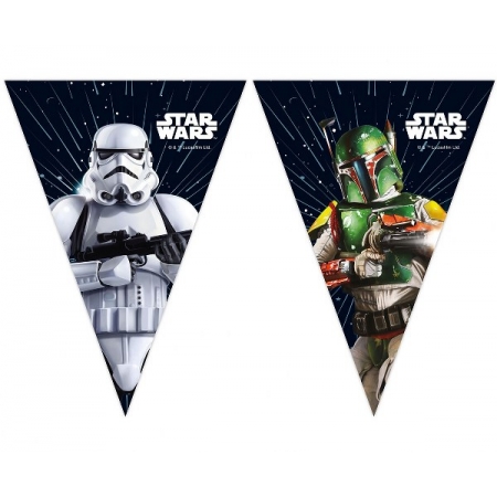 Τριγωνικά Σημαιάκια Star Wars Galaxy 230cm - ΚΩΔ:93883-BB
