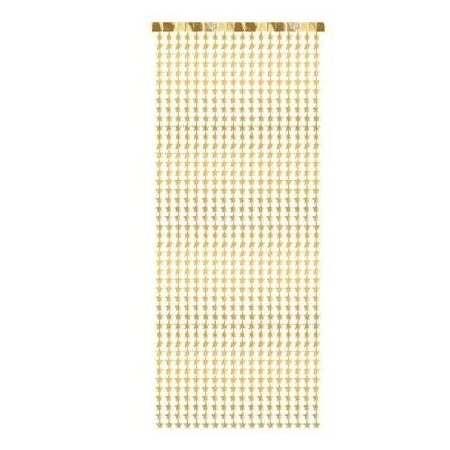Διακοσμητική Κουρτίνα Με Χρυσά Αστέρια - ΚΩΔ:GNT4-019-BB