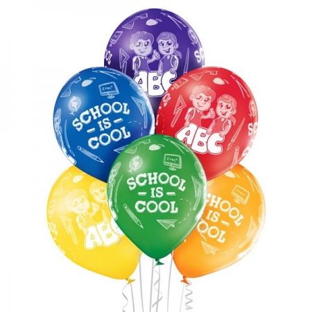 Μπαλόνια Latex School is Cool 30cm - ΚΩΔ:5000341-BB