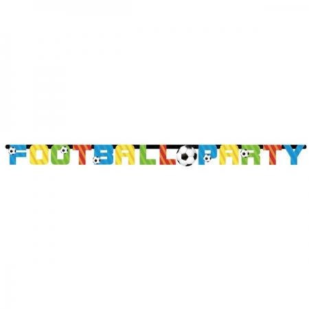 Διακοσμητική γιρλάντα Football Party 160cm - ΚΩΔ:PF-DPNF-BB