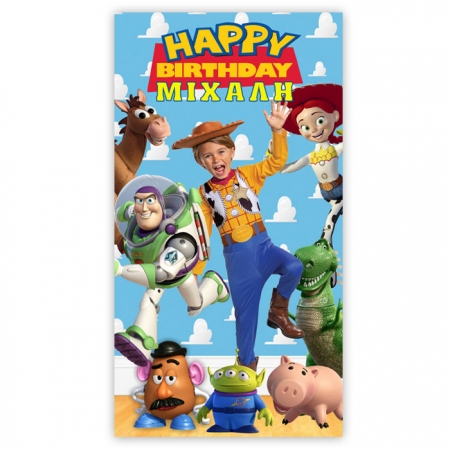 Αφίσα Toy Story με φωτογραφία 130Χ70cm - ΚΩΔ:5531127-124-BB