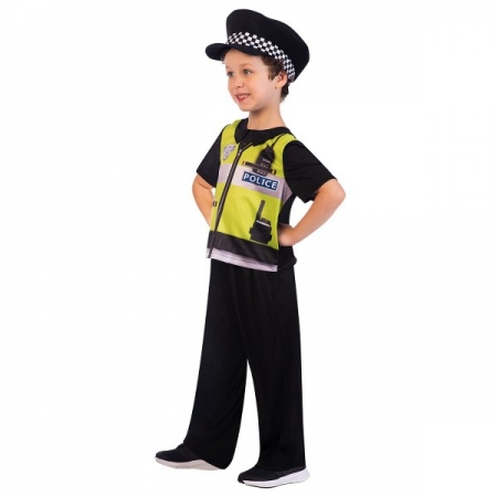 Παιδική στολή αστυνομικός τροχαίας 2-3 ετών - ΚΩΔ:9910144-BB