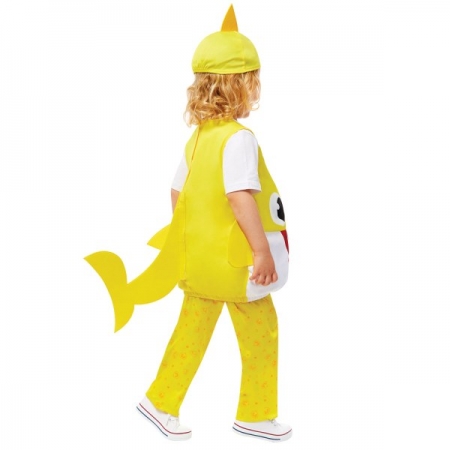 Παιδική στολή Baby Shark κίτρινο 12-24 μηνών - ΚΩΔ:9913321-BB