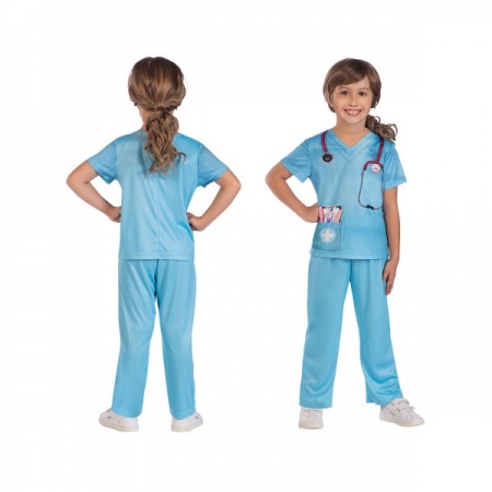 Παιδική στολή γιατρός 6-8 ετών - ΚΩΔ:9910157-BB