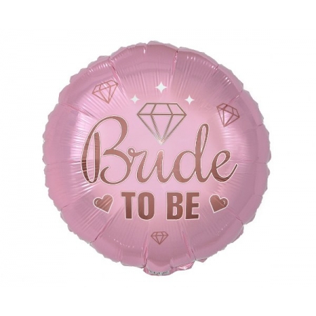 Μπαλόνι foil 45cm Bride to be ροζ - ΚΩΔ:FG-OBTB-BB