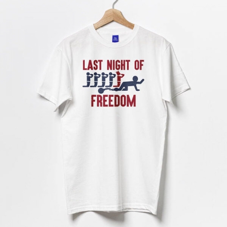 Μπλούζα bachelor - Last Night of Freedom - ΚΩΔ:SUB1005013-6-BB