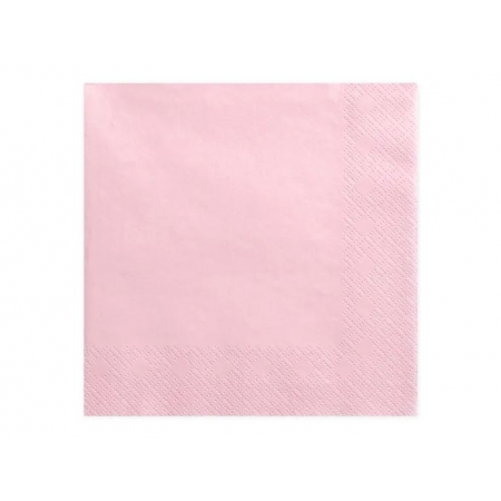 Χαρτοπετσετες Σε Χρωμα Ροζ Απαλό - ΚΩΔ:SP33-1-081J-Bb